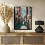 Boat on the river Framed Art Drita Stefan | Home or Office Art