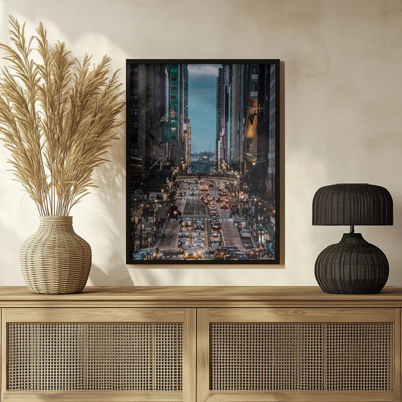 42th Street Framed Art Gengchen Wang | Home or Office Art