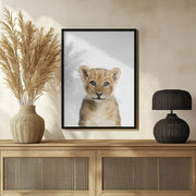 Baby Lion Framed Art Kathrin Pienaar | Home or Office Art