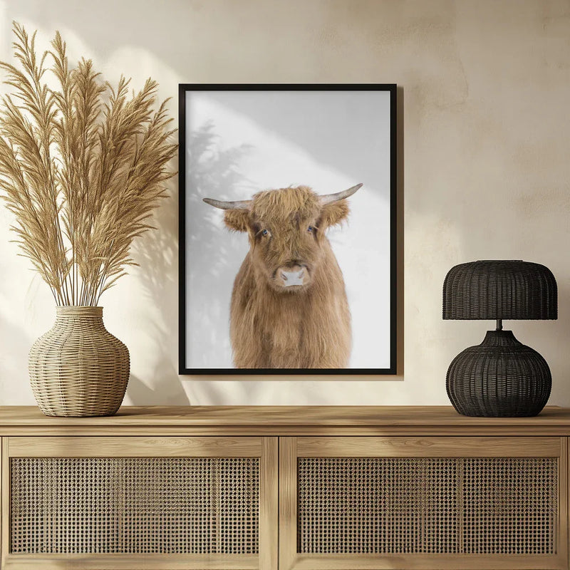 Baby Cow Framed Art Kathrin Pienaar | Home or Office Art