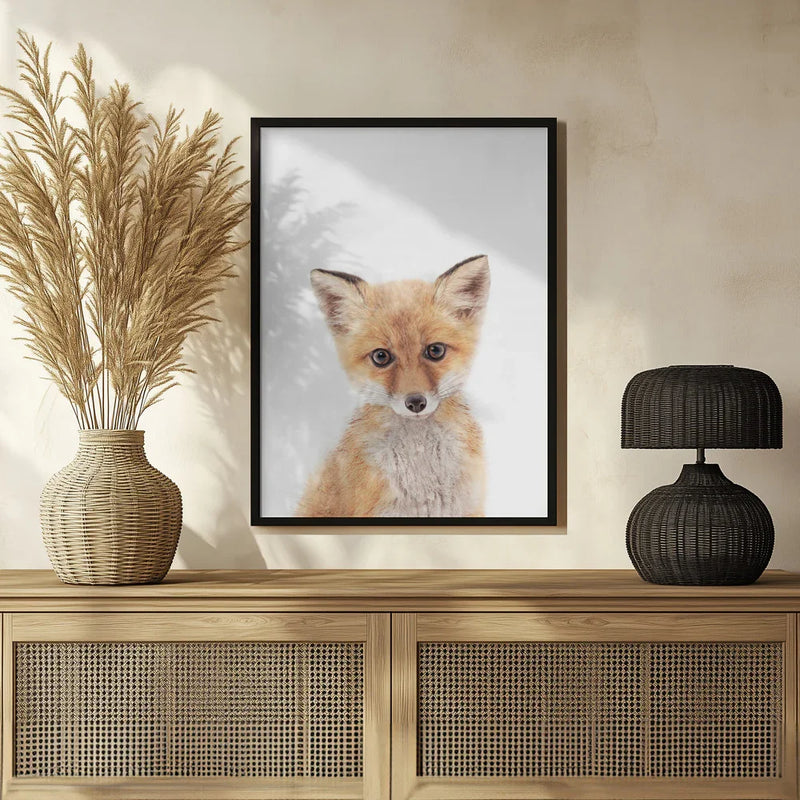 Baby Fox Framed Art Kathrin Pienaar | Home or Office Art