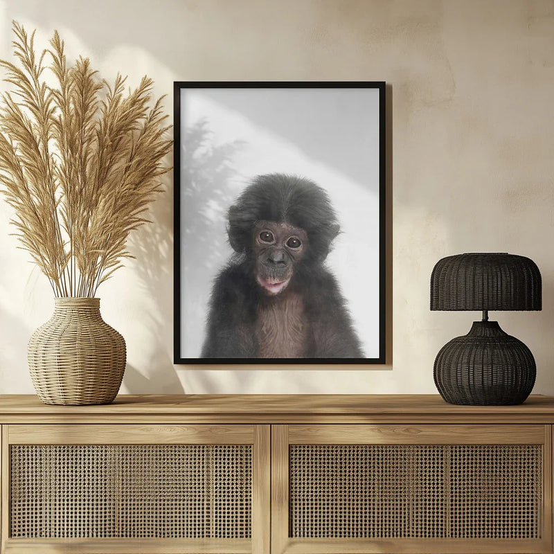 Baby Monkey Framed Art Kathrin Pienaar | Home or Office Art