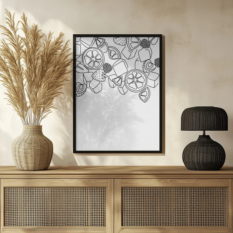 Sangria - Rosana Laiz Blursbyai Framed Art | Home or Office Art