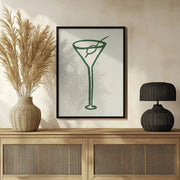 Cocktail Green - Pictufy Studio Framed Art | Home or Office Art