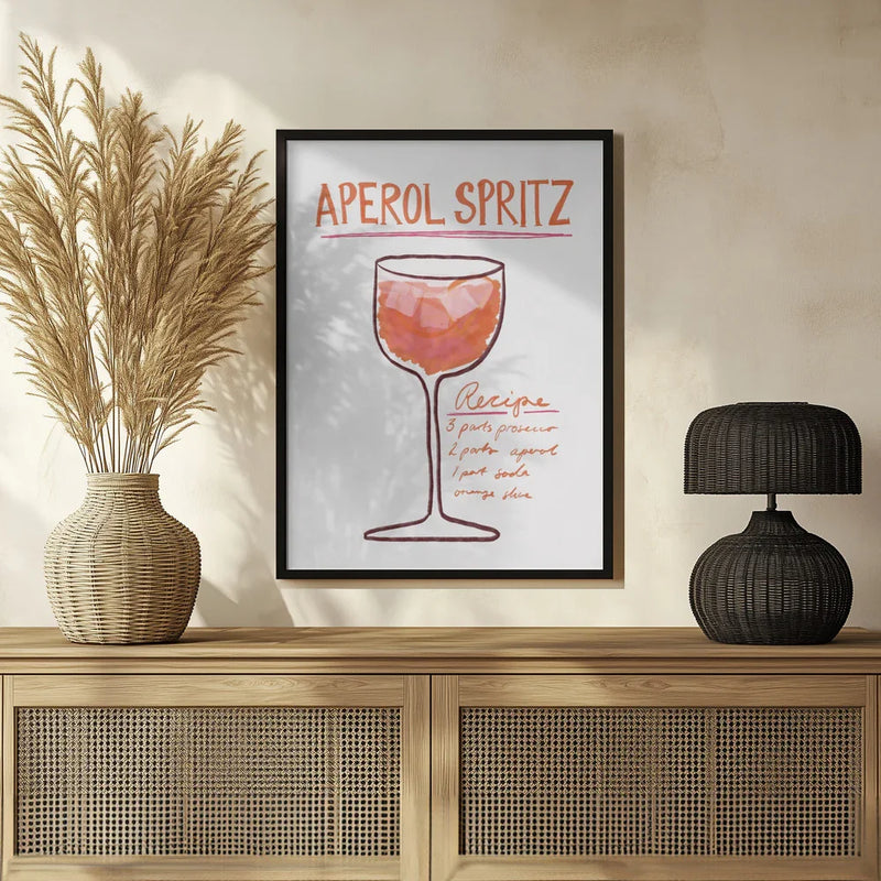 Spritz Recipe Delight - Athene Fritsch Framed Art | Home or Office Art