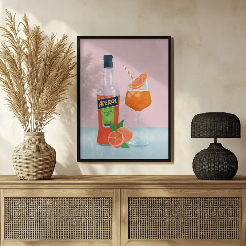 Aperol Spritz - Petra Lizde Framed Art | Home or Office Art
