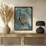 Jaguar Jungle 2 Framed Art Sarah Manovski | Home or Office Art