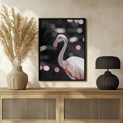Disco Flamingo Framed Art Shot by Clint | Home or Office Art