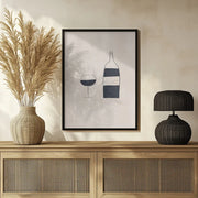 Wine - Ivy Green Illustrations Framed Art | Home or Office Art