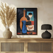 Still Life With Wine - Treechild Framed Art | Home or Office Art