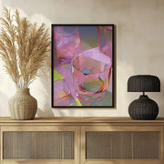 Pink Glasses 2 - Treechild Framed Art | Home or Office Art