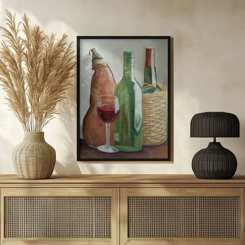 In the Winery - Angeles M. Pomata Framed Art | Home or Office Art