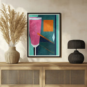 Mon Petite Crement Rosé - Bo Anderson Framed Art | Home or Office Art