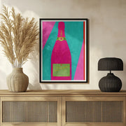 Pink Champagne - Bo Anderson Framed Art | Home or Office Art