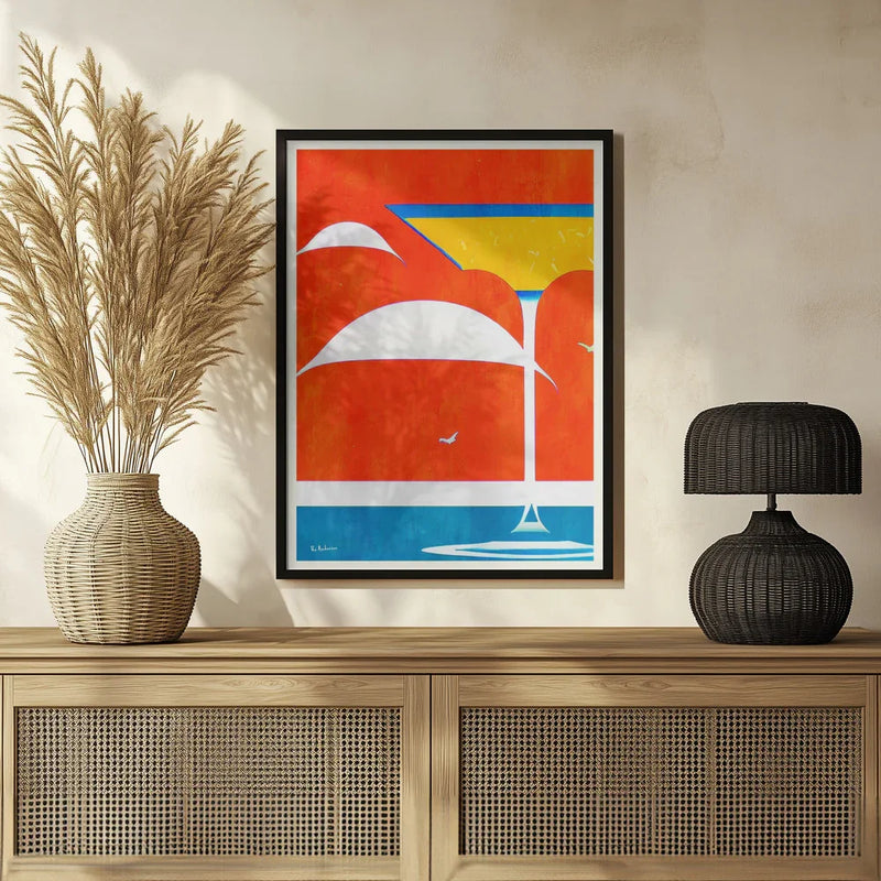 Capri - Bo Anderson Framed Art | Home or Office Art
