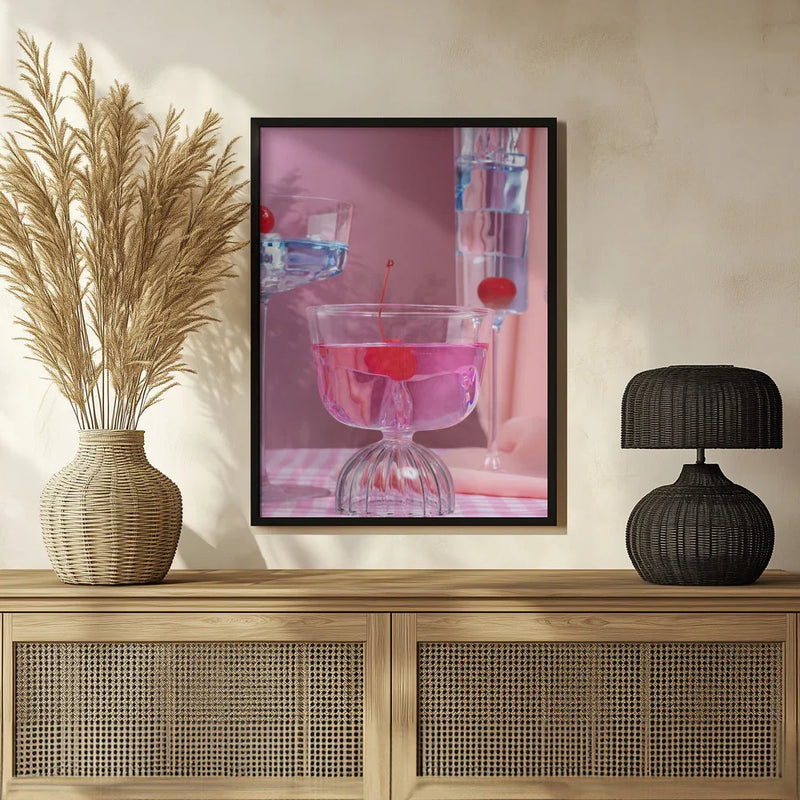 Pink party - Julia Ramiro Framed Art | Home or Office Art