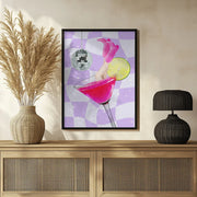 Disco Drink Delight - Athene Fritsch Framed Art | Home or Office Art