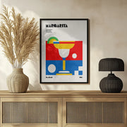 Margarita Bauhaus Cocktail - Retrodrome Framed Art | Home or Office Art