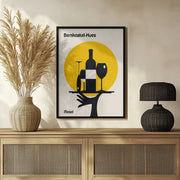 Mosel Wine Minimalist Print - Retrodrome Framed Art | Home or Office Art