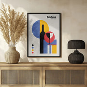 Bauhaus Wine Lodge - Retrodrome Framed Art | Home or Office Art