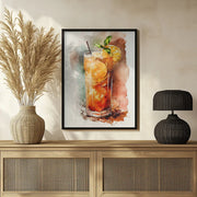 Drinks cocktail - Justyna Jaszke Framed Art | Home or Office Art