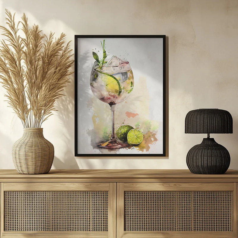 Drinks cocktail - Justyna Jaszke Framed Art | Home or Office Art