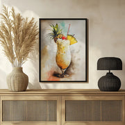 Drinks cocktail - Justyna Jaszke Framed Art | Home or Office Art