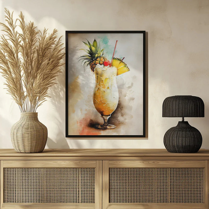 Drinks cocktail - Justyna Jaszke Framed Art | Home or Office Art