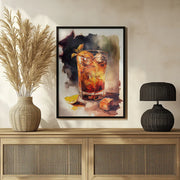 Drinks cocktail - Justyna Jaszke Framed Art | Home or Office Art