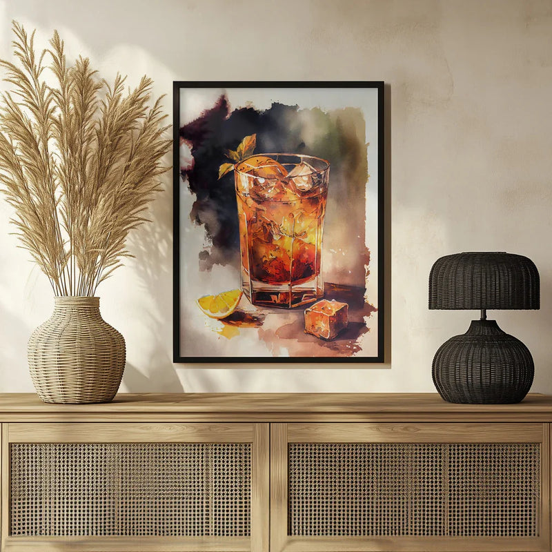 Drinks cocktail - Justyna Jaszke Framed Art | Home or Office Art