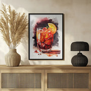 Drinks cocktail - Justyna Jaszke Framed Art | Home or Office Art