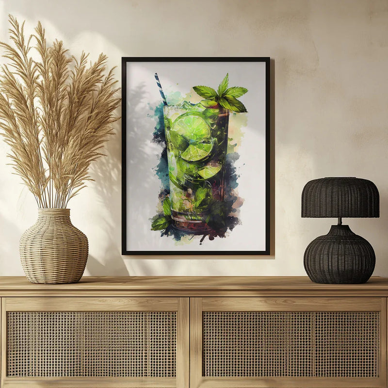 Drinks cocktail - Justyna Jaszke Framed Art | Home or Office Art