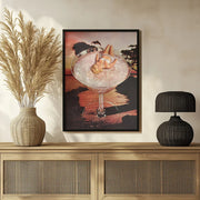 Glitter Pink Margarita - Vertigo Artography Framed Art | Home or Office Art