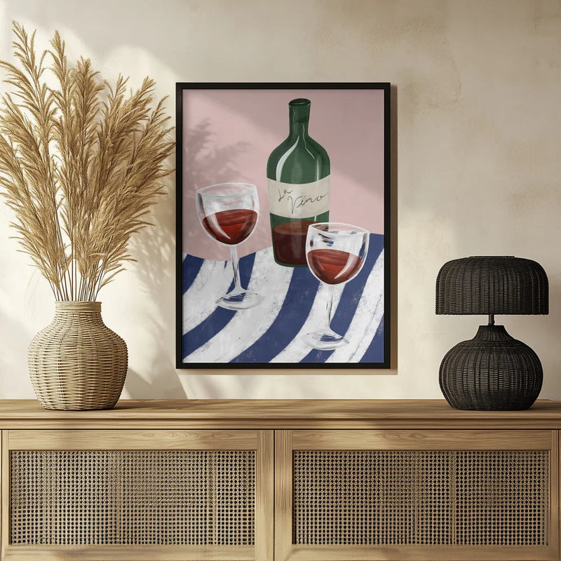Wine time - EMELIEmaria Framed Art | Home or Office Art