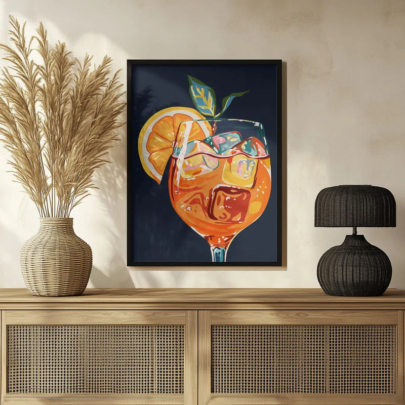 Hawaiian Cocktail - Uma Gokhale Framed Art | Home or Office Art