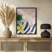 White wine for two - EMELIEmaria Framed Art | Home or Office Art