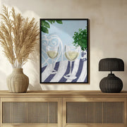 White wine under the tree - EMELIEmaria Framed Art | Home or Office Art