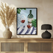 Red wine under the tree - EMELIEmaria Framed Art | Home or Office Art