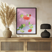 Daiquiri Cockail - Petra Lizde Framed Art | Home or Office Art