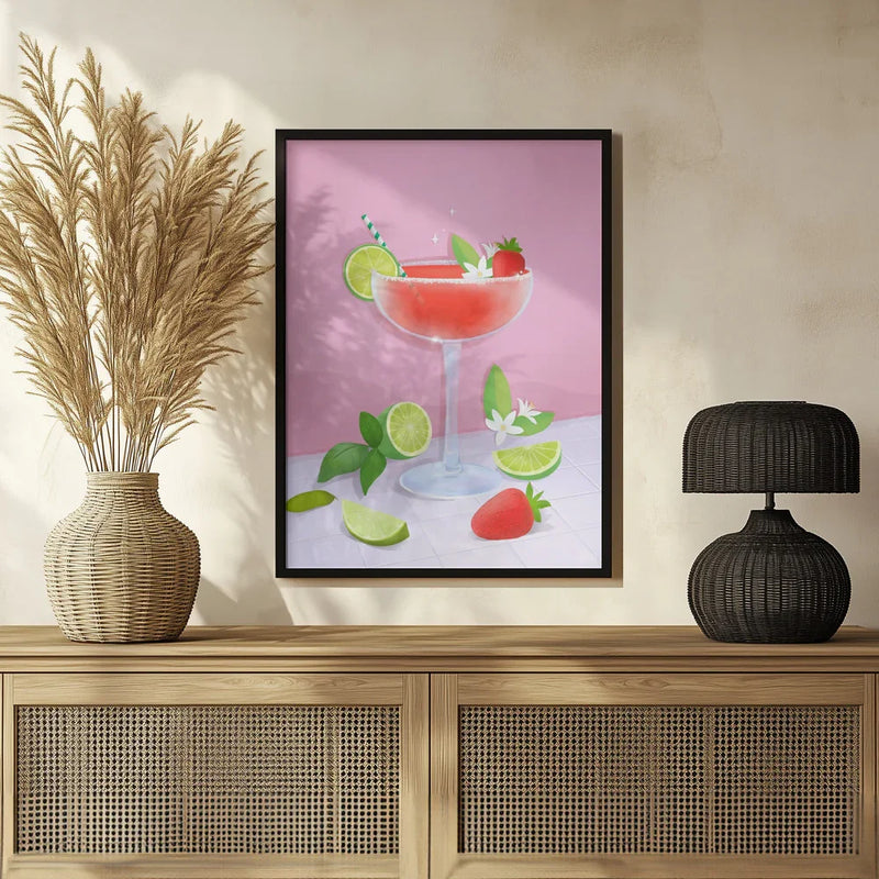 Daiquiri Cockail - Petra Lizde Framed Art | Home or Office Art