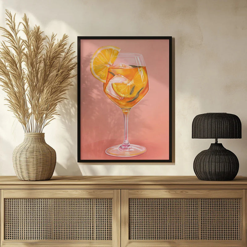 Aperol Spritz - Jolly and Dash - Jolly and Dash Framed Art | Home or Office Art