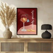 Aperol Spritz - Miho Art Studio Framed Art | Home or Office Art