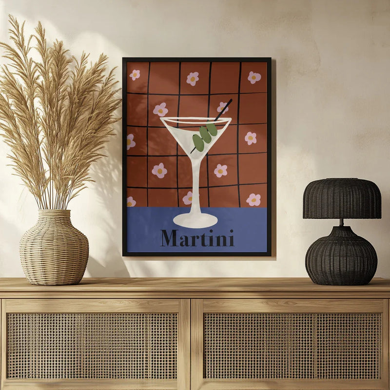 Martini - Miho Art Studio Framed Art | Home or Office Art
