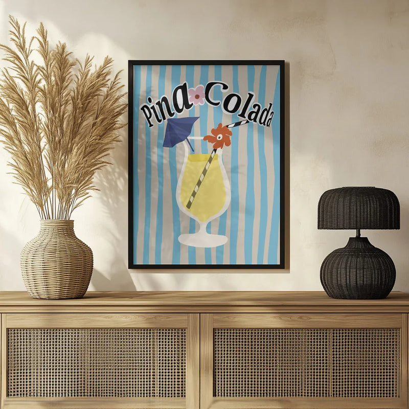 Pina Colada - Miho Art Studio Framed Art | Home or Office Art