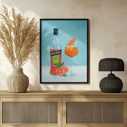 Aperol Spritz - Petra Lizde Framed Art | Home or Office Art