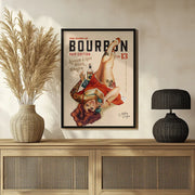 Babes of Bourbon Vol 13 Rum Drinking Pinup Girl Art - The Whiskey Ginger Framed Art | Home or Office Art