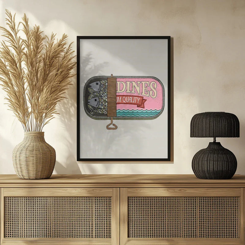 Sardines - Valentina Harper Framed Art | Home or Office Art