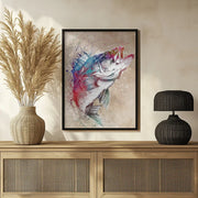 Sport Fishing - Justyna Jaszke Framed Art | Home or Office Art