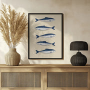 Sardines - EMELIEmaria Framed Art | Home or Office Art