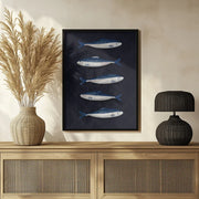 Sardines - EMELIEmaria Framed Art | Home or Office Art